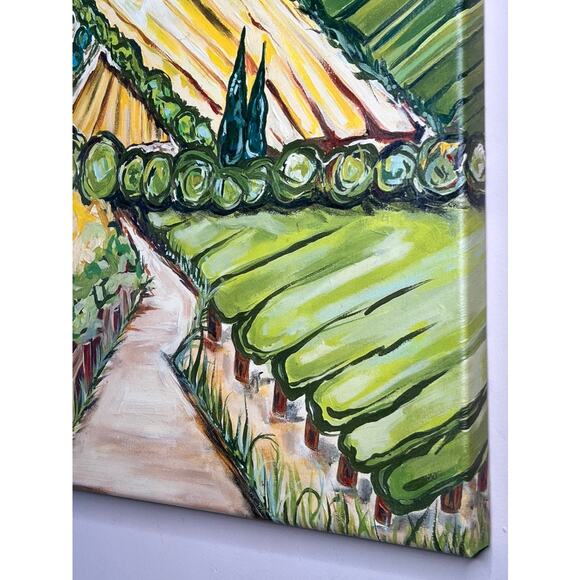 RARE Southern Living at Home Wine Country Tuscan Landscape RETIRED - Picture 5 of 10